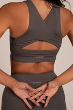 Gray bra